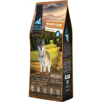 Krmivo pro psa Recenze Wolf's Mountain Dog Island Farm Grain Free 2,5 kg