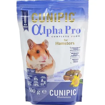 Krmivo pro hlodavce CUNIPIC Alpha Pro Hamster 500 g
