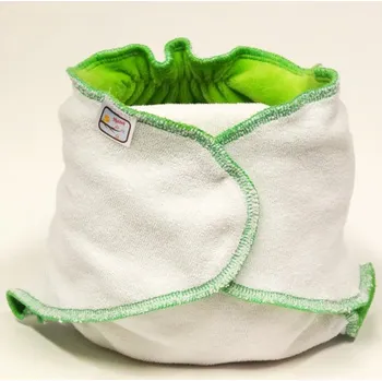 látková plena Kalhotková plenka na snappi sponku Yháček bambusová Barva: Zelená, Krátká vkládací plena: Ne