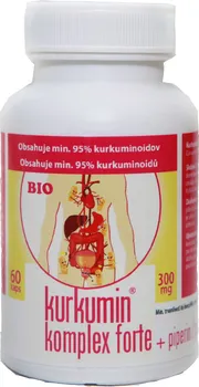 Přírodní produkt Kurkumin Komplex Forte 300 mg 60 cps.