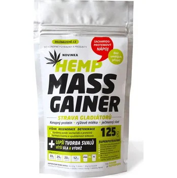 Gainer Zelená Země Hemp Mass Gainer 125 g