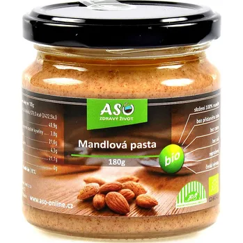 ASO - Zdravý život Mandlová pasta BIO Hmotnost: 180g