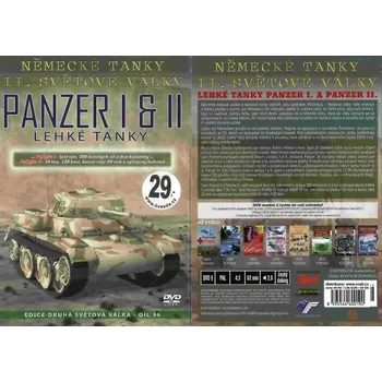 DVD film Německé tanky II. světové války - Panzer I & II DVD