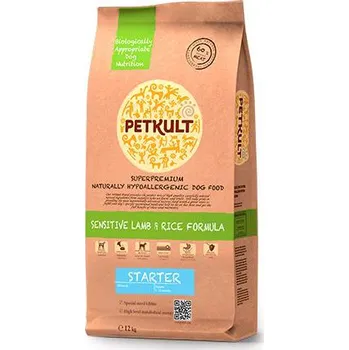 Krmivo pro psa PETKULT Dog Starter/Puppy Sensitive Care Lamb/Rice