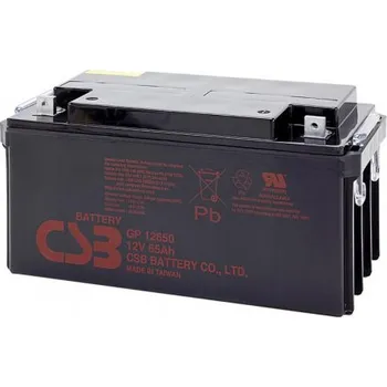 Trakční baterie Záložní baterie CSB GP12650 12V 65Ah