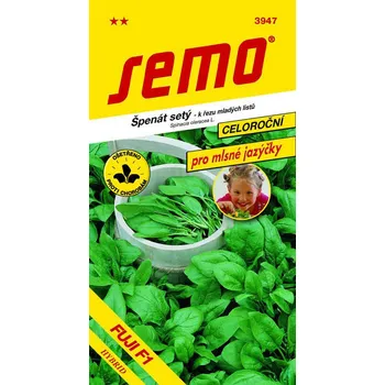 Pěstitelství SEMO Špenát Harp F1 celoroční 4 g