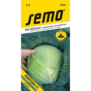 Semeno Semo Zelí kruhárenské - Portoza F1 pozdní 40 ks 