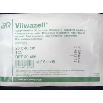 Kompres VLIWAZELL– sterilní komprese 20 x 40 cm 1 ks