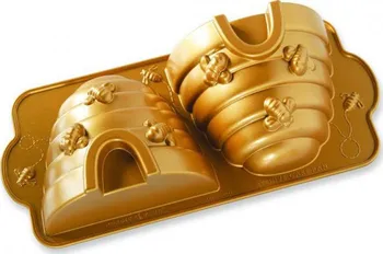 Nordic Ware Forma na včelí úl 3D 41,5 cm zlatá