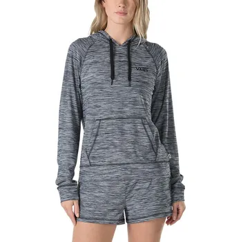 Dámské oblečení vans Dámská mikina crossings hoodie black