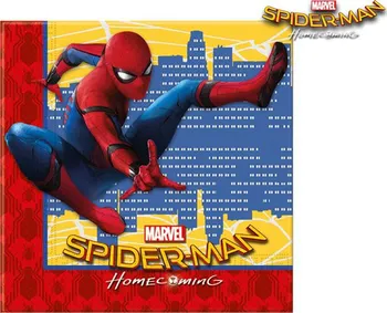 Papírový ubrousek Procos Spiderman ubrousky 2vrstvé 33 cm x 33 cm 20 ks