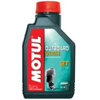 Motorový olej Motul Outboard Synth 2T 1 l