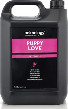 Kosmetika pro psa Animology Puppy Love šampon pro štěňata 5 l