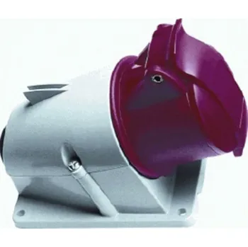 Elektrická zásuvka Instalační zásuvka nástěnná 16A/400V/4-pól