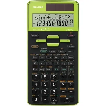 Kalkulačka Sharp EL-531TGGR zelená