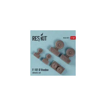 Plastikový model 1/48 McDonnell F-101 Voodoo wheels set (HAS,KITTY)