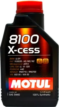 Motul 8100 X-Cess 5W-40 od 174 Kč 