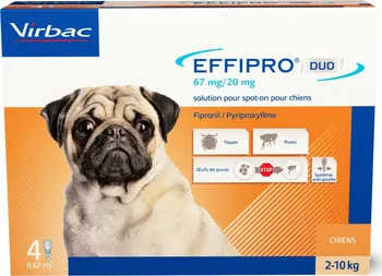 Antiparazitikum pro psa Virbac Effipro Duo Dog