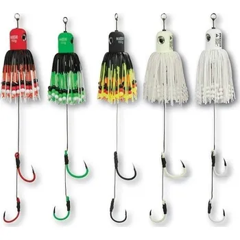 Umělá nástraha Madcat A-Static Clonk Teaser Chobotnička s jednoháčkem barva/hmotnost: GLOW-IN-THE-DARK/150g