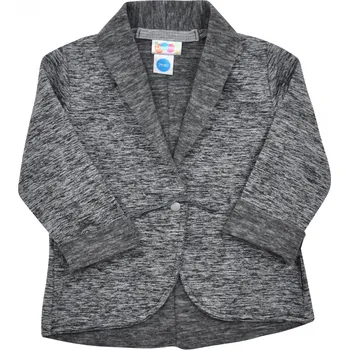 Pánské sako šedé melírované sportovní sako