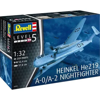 Plastikový model Revell Heinkel He219 A-0/A-2 Nightfighter 1:32