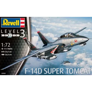 Plastikový model Revell F-14D Super Tomcat  1:72