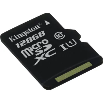 Paměťová karta Kingston microSDXC 128 GB Class 10 UHS-I U1 (SDCS/128GBSP)