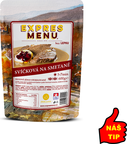 EXPRES MENU Krůta na slanině 2 porce
