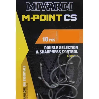 Rybářský háček Mivardi M-Point CS háčky bez protihrotu vel. 8