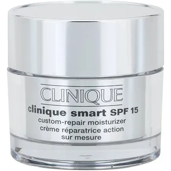 Pleťový krém Clinique Smart Custom-Repair Moisturizer SPF 15 pro suchou a smíšenou pleť 50 ml