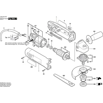 Bosch Sada uhlíků 1607000994