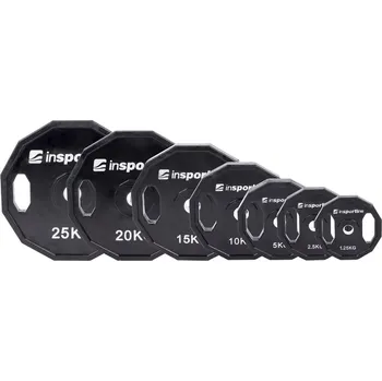 inSPORTline Ruberton sada pogumovaných kotoučů 1,25 - 25 kg