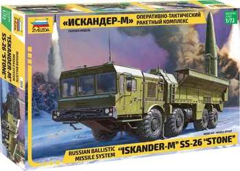 Plastikový model Zvezda Ballistic Missile System "Iskander-M" SS-26 "Stone" 1:72