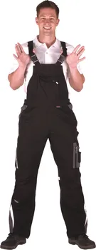 montérky Australian Line Allyn kalhoty s laclem černé/šedé