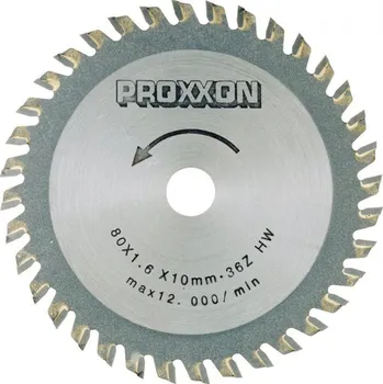 Pilový kotouč Proxxon 28732 80 x 10 x 1,5 mm 36 zubů