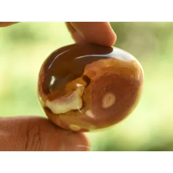 Přírodní kámen Kámen jaspis pestrý 108g