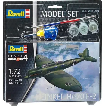 Plastikový model Revell ModelSet Heinkel He70 F-2 1:72