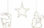 Nexos Vánoční dekorace na okno hvězda,…