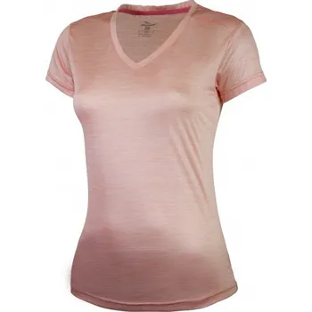 Rogelli DESIRE, dámské funkční tričko, růžový melír Velikost: L