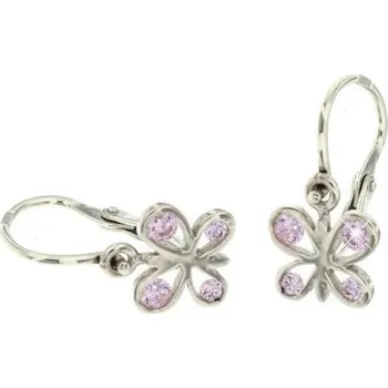 Náušnice Zlatnictví U Kostela Dětské zlaté náušnice motýlek 239029307R 272904336