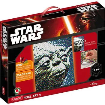 kreativní sada Quercetti Pixel Art 4 Star Wars Yoda