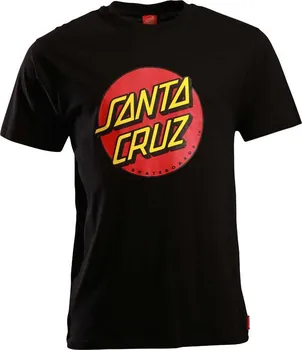 Pánské tričko Santa Cruz Classic Dot Tee černé