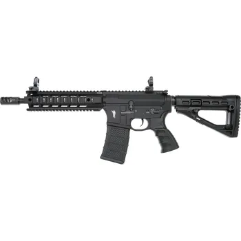 Airsoftová zbraň CAA M4 CQB, FF RAS-M, 10,5 Inch, Black, King Arms