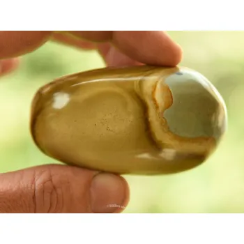 Přírodní kámen Originální kámen jaspis pestrý z Madagaskaru 119g