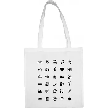 TUKAN AGENCY Taška pro cestovatele World Barva: Bílá