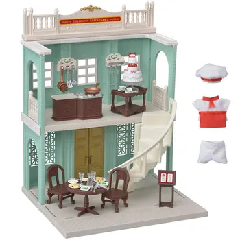 Domeček pro panenku Recenze Sylvanian Families 6018 Město delikátní restaurace
