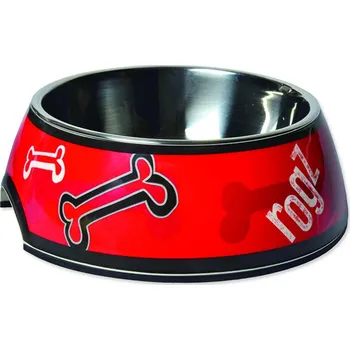 Miska pro psa Rogz Bubble Red Bone