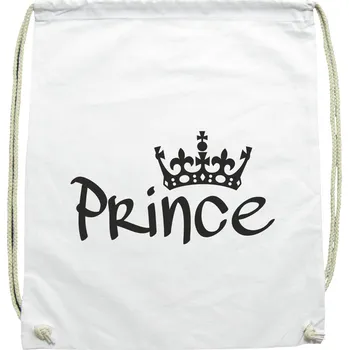 Městský batoh TUKAN AGENCY Batoh gymsack Prince Barva: Bílá