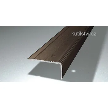 přechodová lišta PRINZ Schodová speciální hrana šroubovací 45 x 23mm Varianta: Schodový profil speciální 45 x 23mm, délka 270cm, zlatá