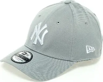 Kšiltovka New Era 39Thirty League Basic New York Yankees šedá/bílá M/L